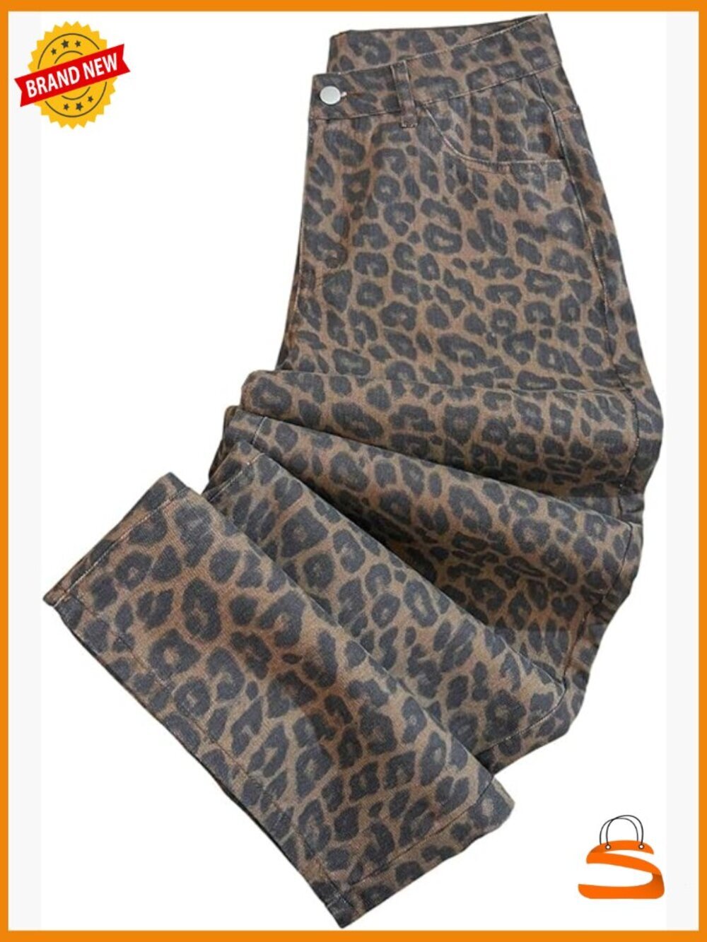 Polka Dot Wide Leg Denim Pants Y2K Style
